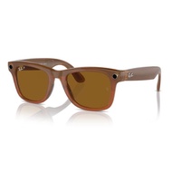 Ray·Ban Meta 0RW4008 Sunglasses - Wayfarer 670683     -Glossy Candy53-22-155-3P（Left） 1NVN