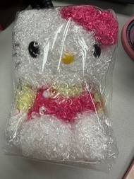 Hello Kitty 中古 卷毛 公仔