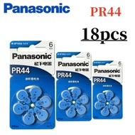 18pcs PR44 Original Panasonic Hearing Aid Batteries Size 675 675A A675 PR44 Battery For Sound Amplif