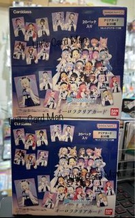 【店鋪現貨】原盒 指定款 HOLOLIVE BLUE JOURNEY 透明卡片 透卡 收藏貼紙 