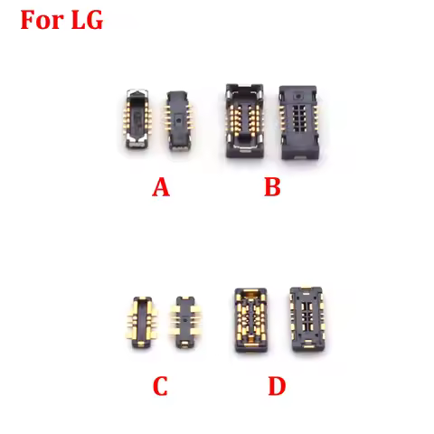 2pcs USB Charging Charger FPC Connector On Board For LG V60 ThinQ 5G V600 AM/TM/VM/N/EA LCD Display 