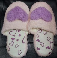 【全新】紫色愛心~居家室內可愛拖鞋
