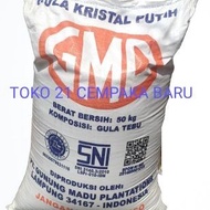 GMP Gula Pasir Curah 1 KARUNG isi 50 KG  GMP Gula Putih 50kg Kiloan