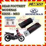 MR3 MODENAS KRISS KRISS110 KRISS1 KRISS2 REAR FOOTREST RUBBER GETAH BELAKANG SET Accessories Automot