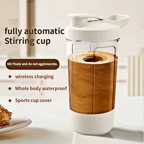 New Self-Stirring Shaker Cup Usb Rechargeable Shaker for Protein Shakes and Meal Replacement Shakes