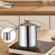 Garende Small Stainless Steel Deep Fryer, Japanese Deep Fryer, Mini Deep Fryer,  Fryer for Dried Mea