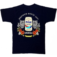 Okinawa men Orion Beer tshirt 100%cotton