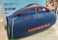 รุ่นใหม่ล่าสุด Hopestar A65 ลำโพงบลูทูธ 300วัตต์ พร้อมไมค์ลอย1อัน ลำโพง6ดอก ปรับเบสได้3โหมด
