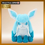 Pokemon Center Original Glaceon Fuwafuwa Hug Plush Doll Fluffy
