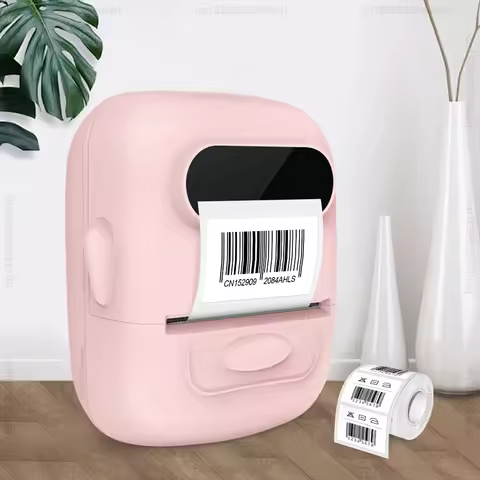 P50 Label Maker Mini Portable Thermal Printer Self-adhesive Label Printer Similar as Marklife P50 E2