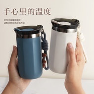 C4X5 Outdoor Portable Double-layer Thermos Cup High-value 304 Stainless Steel Portable Cup Portable 