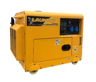 LAUNTOP เครื่องปั่นไฟ ดีเซล 1 เฟส 5000 วัตต์ 5 kW/5 kVA รุ่น LDG6500S (230V) ไฟเสถียร มีAVR เสียงเงี