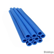 [Diskkyu] Trampoline Pole Foam Sleeves Protection Tube for Children Jumping Bed 40cm 10Pcs Blue