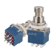 Per 1 Piece Guitar Effect Switch Foot 3PDT 9 Legs