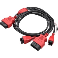 Penyesuai XTOOL Original OBD2 12+8 untuk Chrysler, Penyambung Pintu Masuk Keselamatan Universal OBD 