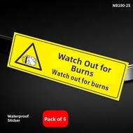CHENGXUN | Electrical Hazard Warning Sign Notice Sticker