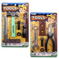 Kids Tool Set Mechanic Toys Kids Toolbox Mainan Spanar Pretend Playset kids toys for boy Educational