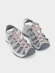 KEEN รองเท้าแตะรัดส้น รุ่น W-Astoria West Sandal - สี Grey/Coral