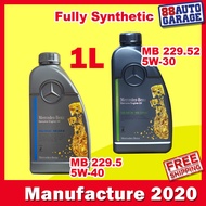 Original Mercedes Benz 5W40 5W30 1L Fully Synthetic Engine Oil