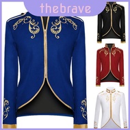 Palace Men Dapper Prince Gold Embroidery Blazer Slim Fit Jacket Theme Activities For
