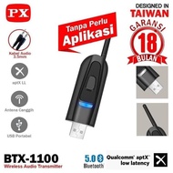 Px-Btx-1100 Bluetooth 5.0 HD Stereo Audio Transmitter Driver USB Bluetooth