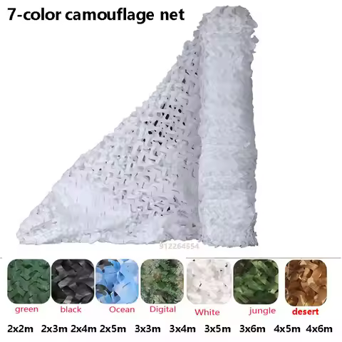 Military camouflage net camouflage net army net shading net hunting garden car outdoor camping sunsh