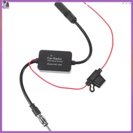 Car Amplifier 12v Universal Digital Radio Antenna Signal Booster Abs  ouxuanmei