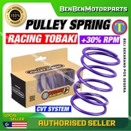 TOBAKI CVT SYSTEM PULLEY SPRING RACING EGO’s NOUVO’s V100 V125 VARIO125 ADV150 PCX150 AEROX155 NVX15