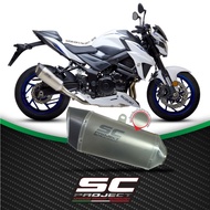 SC-Project ท่อไอเสียสำหรับ  SUZUKI GSX-S 750 (2017 - 2019) | SC1-R Muffler Titanium