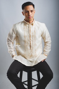 Barong Tagalog for Men Piña Organza with Lining Millennial Design