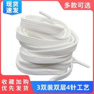 ▨Small white shoes with laces suitable for Anta casual flat black non-original sports men and women