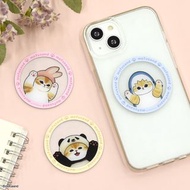 (代購)日本Mofusand 可愛鯊魚貓咪 熊貓 小兔 MagSafe 手提電話智能手機磁吸 兼容金屬貼紙 iPhone Smartphone Mobile Phone Metal Sticker (