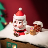 POP MART泡泡玛特 CRYBABY孤独圣诞系列手办盲盒公仔潮玩玩具桌面摆件生日礼物 单盒（随机发 拍12个非整盒）