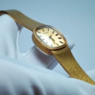 全新 絕美 Enicar 英納格 發條手錶 機械錶 仕女錶 手動上鍊 早期老錶 古董錶 女錶 手錶 金色 復古 Vintage 古著