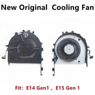 New For Lenovo ThinkPad E14 Gen 1 E15 Gen 1 CPU Cooling Fan Cooler  FRU：5H40S72911 5H40S72909 5H40S7