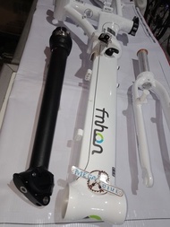 Frame Fnhon Blast 20 Inch Inch Bingkai 20Inc Inc Batang Sepeda Lipat Seli Folding Fork Handlepost Bi