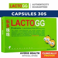 LactoGG Capsules 30s | Probiotics For Infants, Kids &amp; Adults, Gut &amp; Digestive Health Support | G-Niib / Vivomixx / TS6
