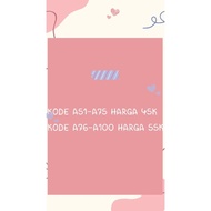 NOTE CO LIVE CODE A51-A100 PRICE 68K- 118K