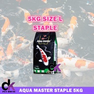 Aqua Master Staple Koi Food L Size (Fish Food) 5KG