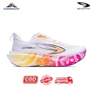 910Nineten Running Shoes - HAZE TEMPO SE BALI WHITE/ YELLOW PINK