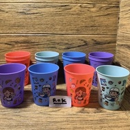 Sunny/ picture cups beautiful plastic cups colorful cups (3 pcs)