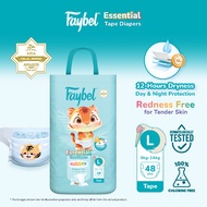 Faybel Essential Tape Diapers L 48pcs