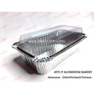 4573P Aluminium Foil Tray with cover | 4573-P | 5sets