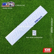 Proton eontech CAR WINDOW sticker