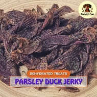 Munchies 4 Paws Dehydrated Pet Treats - Parsley Duck Jerky