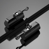 2-in-1 Lightning Portable 5000MAh 10W Mini Powerbank Fast Charging Capsule Powerbank For iphone