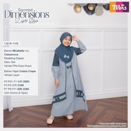GAMIS ANAK DIMENSIONS BY NIBRAS