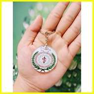 ✷ ✟ ▧ CIASI SAMAHANG ILOKANO ROUND KEYCHAIN