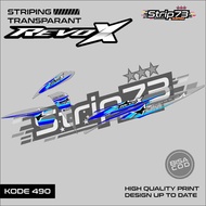 490 TRANSPARENT STRIPING REVO X - TRANSPARENT STRIPING REVO X STAR