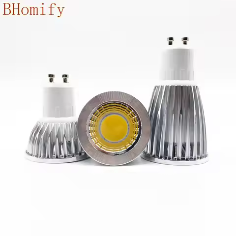 Super Bright GU10 E27 GU5.3 LED Bulbs Light Dimmable Led Warm/White 85-265V 6W 9W 12W GU10 COB LED l